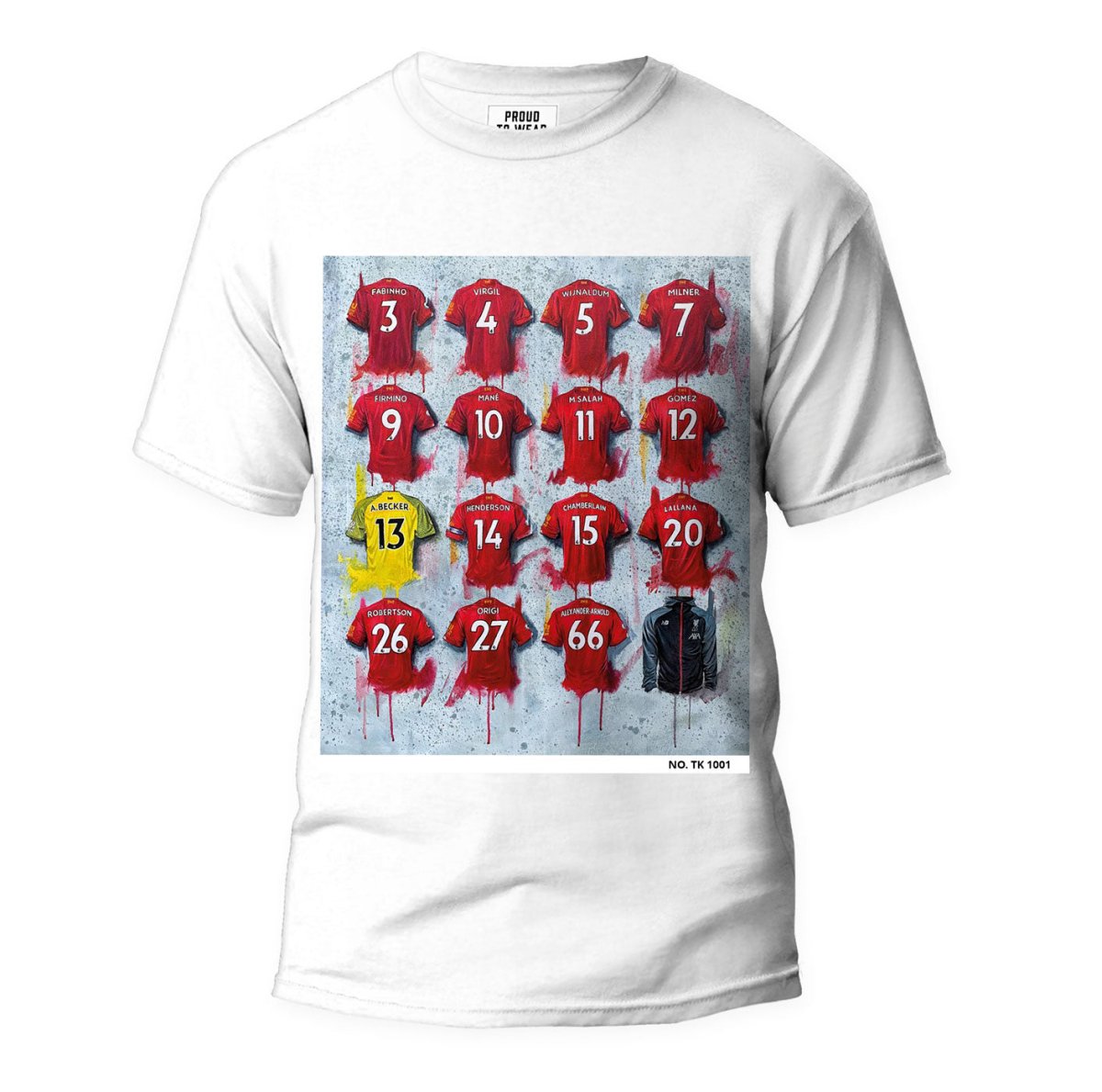 Liverpool FC Shirts A Champions Collection T Shirt