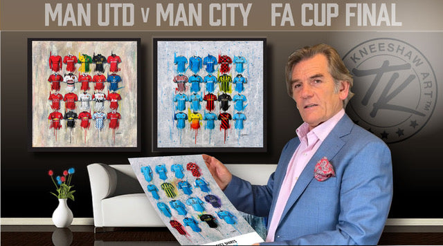 Clash of Titans: Manchester City vs Manchester United in the FA Cup Showdown – Which Iconic Shirt Captures the Magic for You?