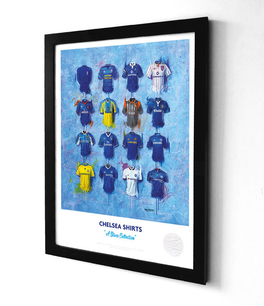 Chelsea Shirts A3 Print