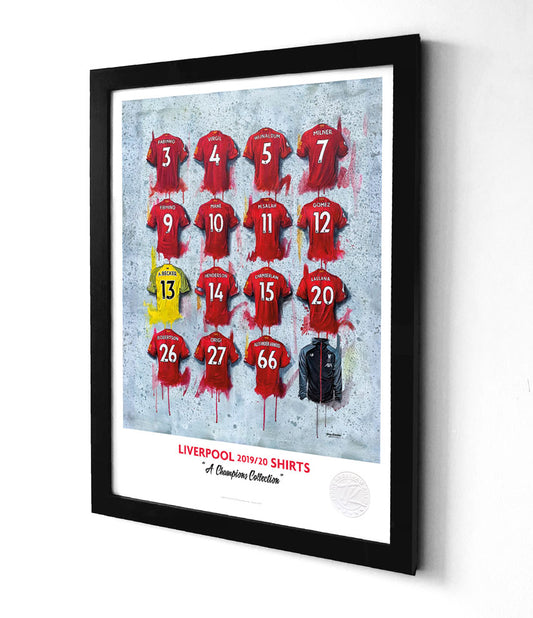 Liverpool FC 20/21 Champions Shirts A3