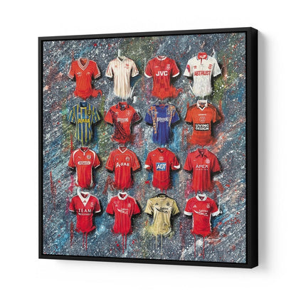 Aberdeen Shirts - 30x30 Canvases (Sale) - Terry Kneeshaw Art