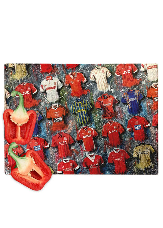 Aberdeen Shirts - A Don's Collection Chopping Board - Terry Kneeshaw Art