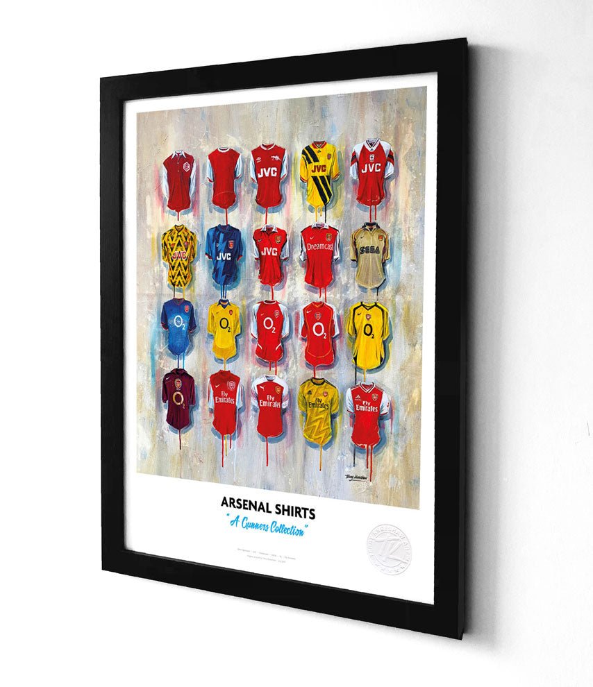 Arsenal Gunners A3 - Terry Kneeshaw Art