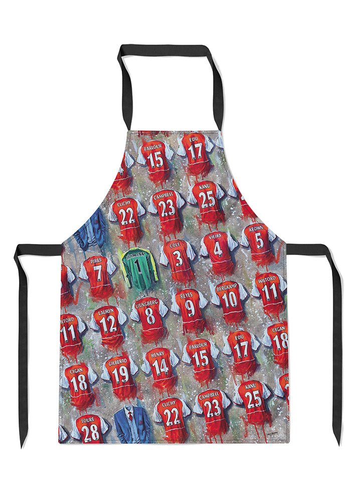 Arsenal The Invincibles - A Highbury Collection Apron - Terry Kneeshaw Art