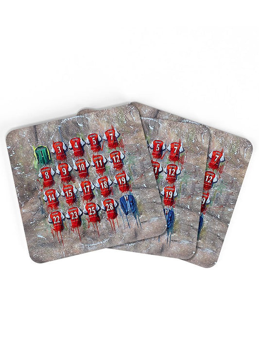 Arsenal The Invincibles - A Highbury Collection Coasters - Terry Kneeshaw Art