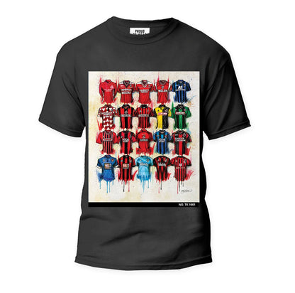 Bournemouth A Cherries Collection T Shirt - Terry Kneeshaw Art