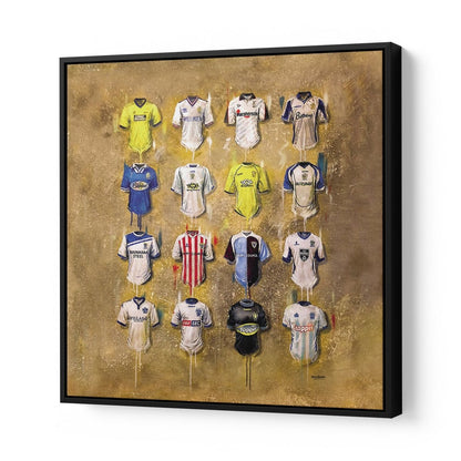 Bury FC Shirts - A Shakers Collection - Terry Kneeshaw Art