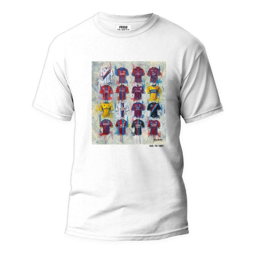 Crystal Palace FC Collection T Shirt (Sale) - Terry Kneeshaw Art