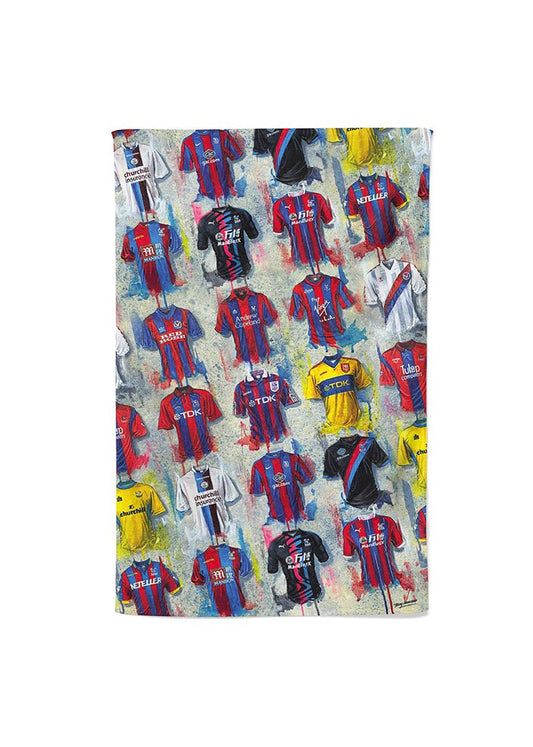 Crystal Palace Shirts - An Eagle's Collection Tea Towel - Terry Kneeshaw Art