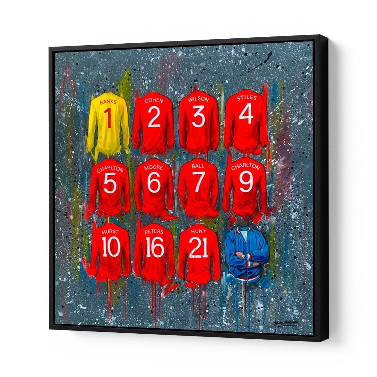 England 1966 - A World Cup Winner's Collection - Terry Kneeshaw Art