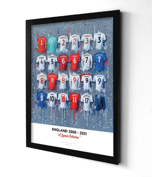 England 2000 - 2021 - A Legend's Collection - Terry Kneeshaw Art