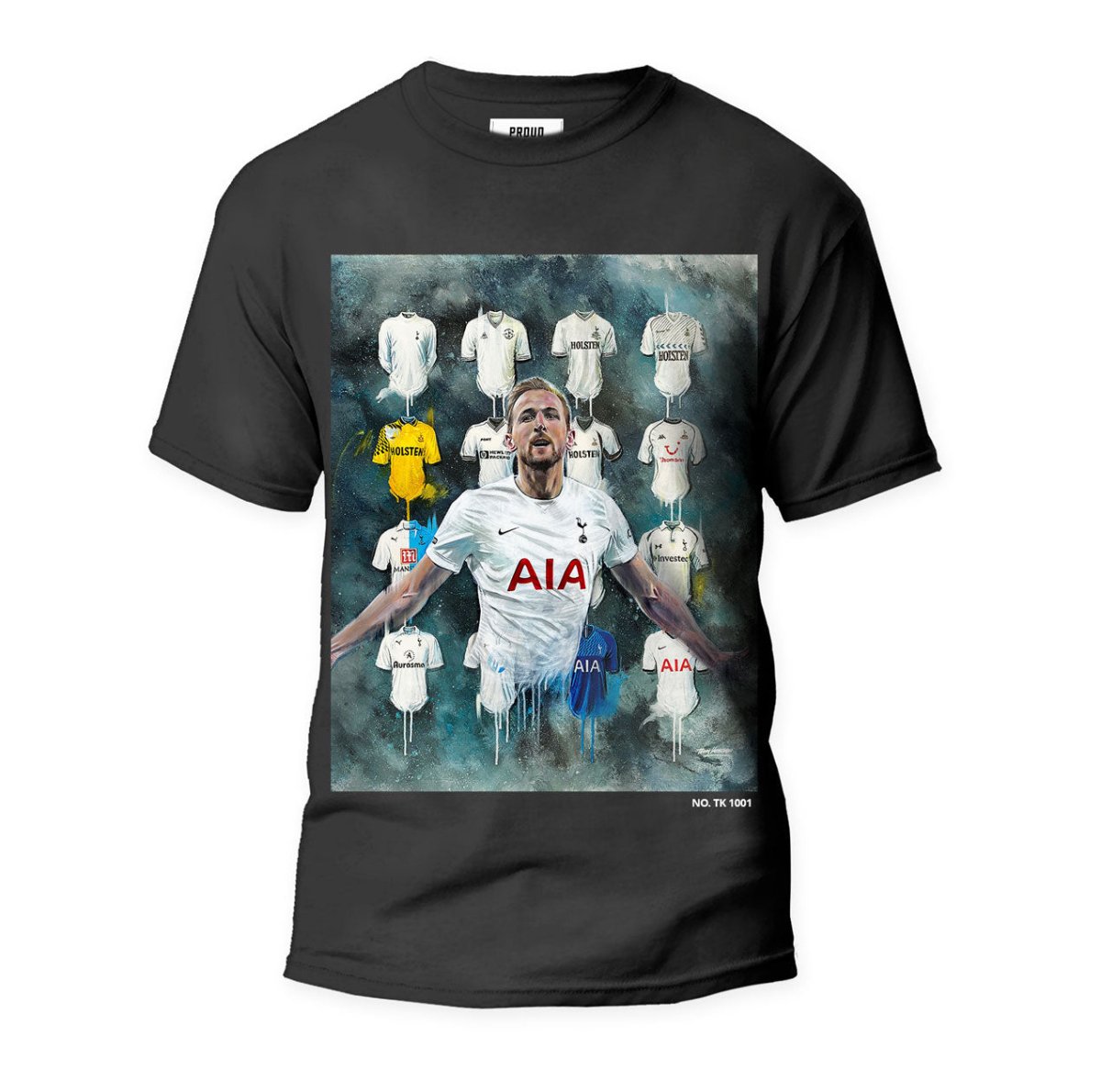 Englands leading Goal Scorer - T Shirt - Terry Kneeshaw Art