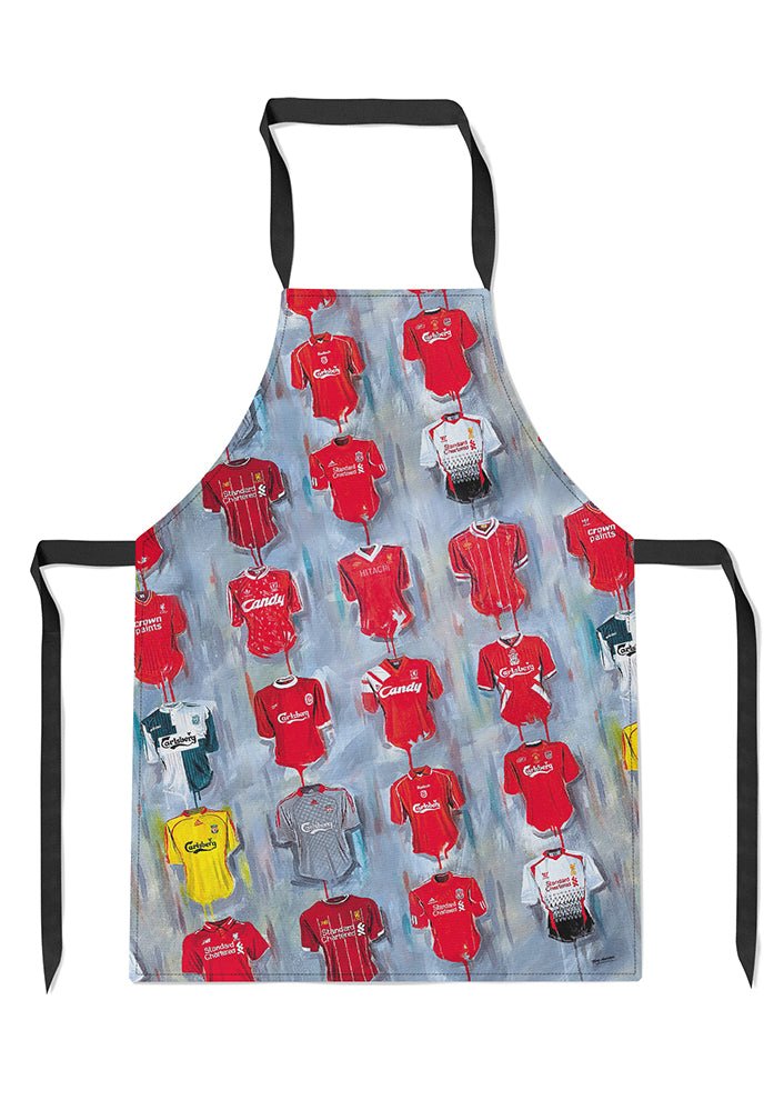 Liverpool Shirts - You'll Never Walk Alone Apron - Terry Kneeshaw Art