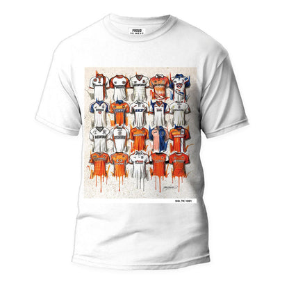 Luton FC T Shirt Collection - Terry Kneeshaw Art