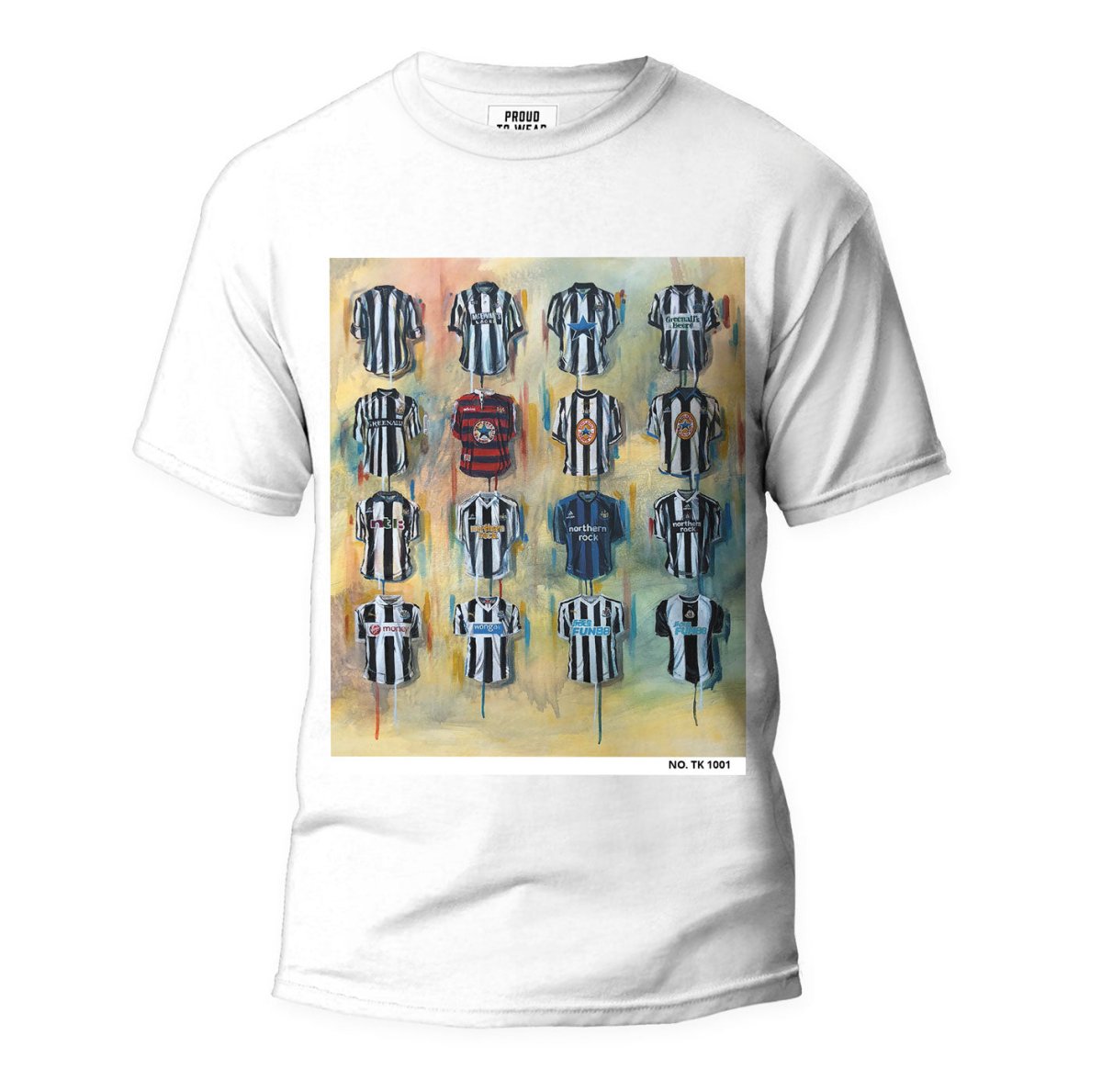 Newcastle Shirts - T Shirt - Terry Kneeshaw Art