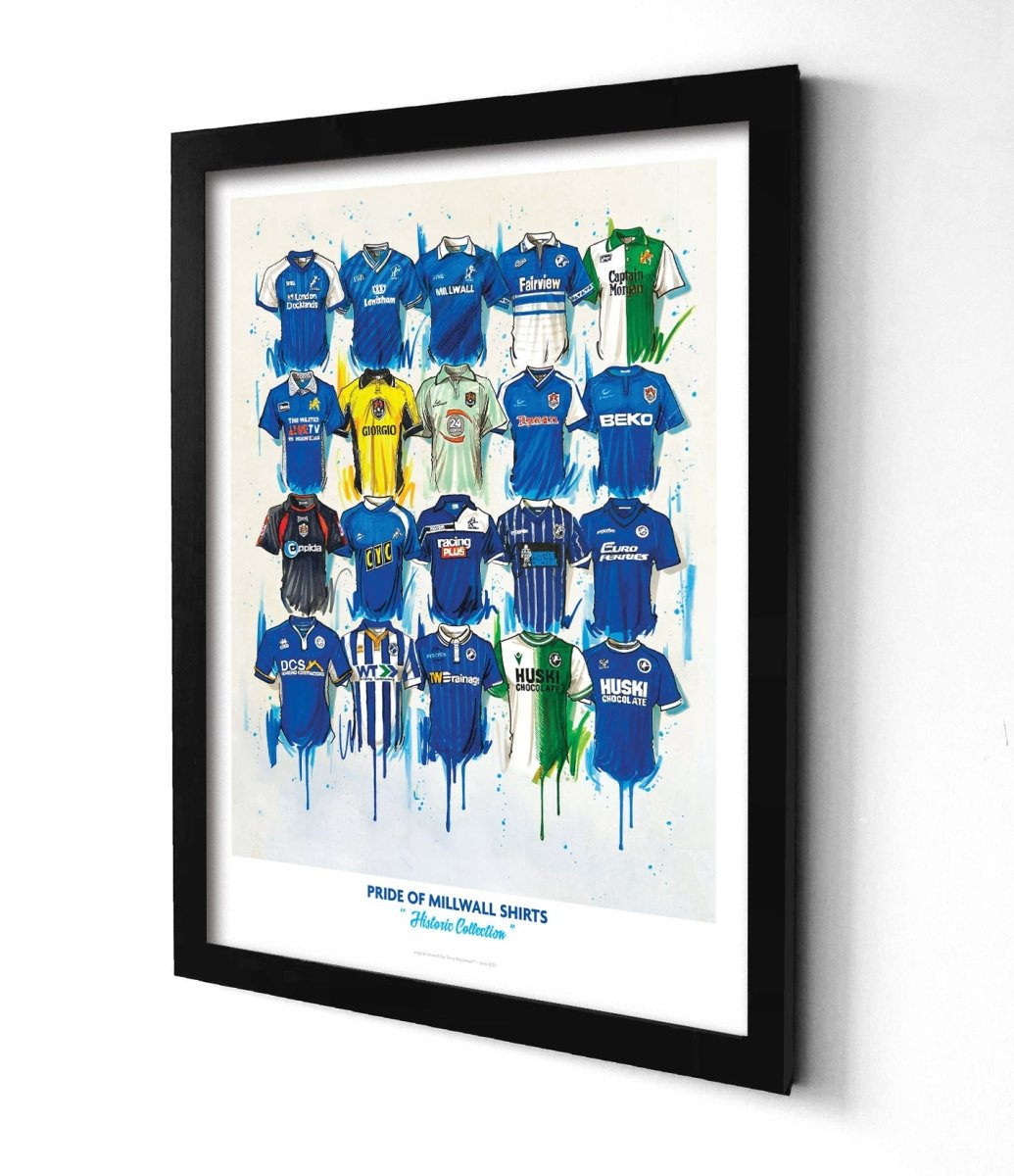 Pride of Millwall - A2 Signed Limited Edition Prints - Terry Kneeshaw Art