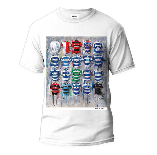 QPR T Shirt Collection - Terry Kneeshaw Art