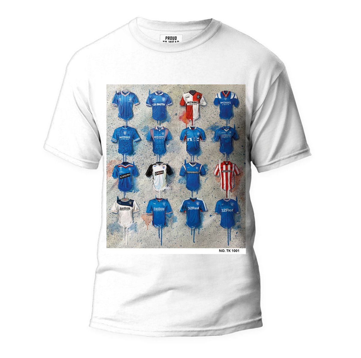 Rangers - A Teddybears Collection T Shirt - Terry Kneeshaw Art