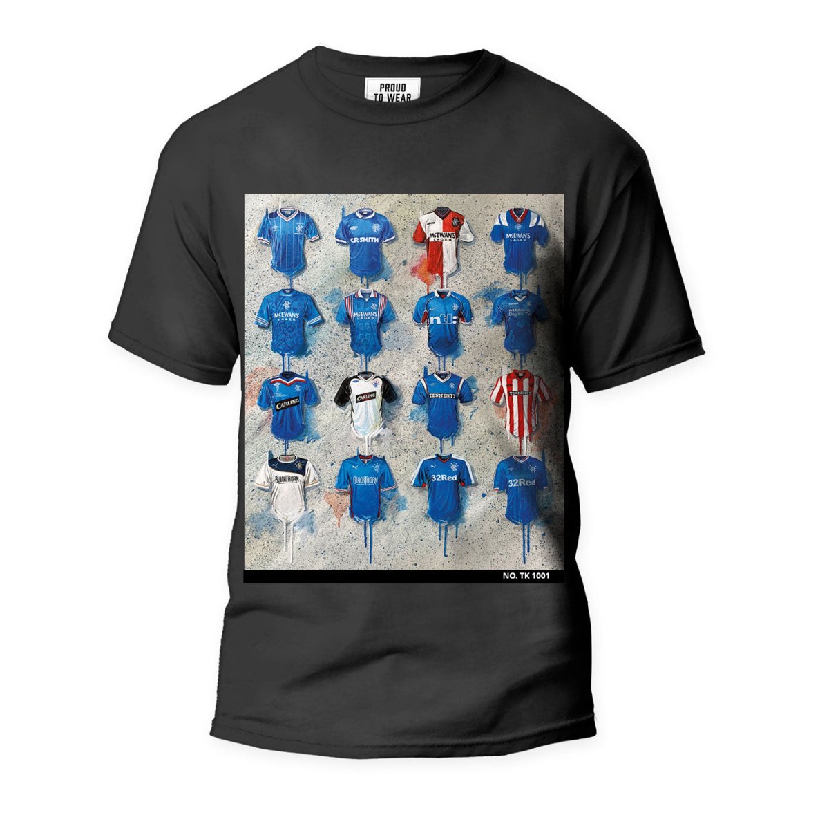 Rangers - A Teddybears Collection T Shirt - Terry Kneeshaw Art