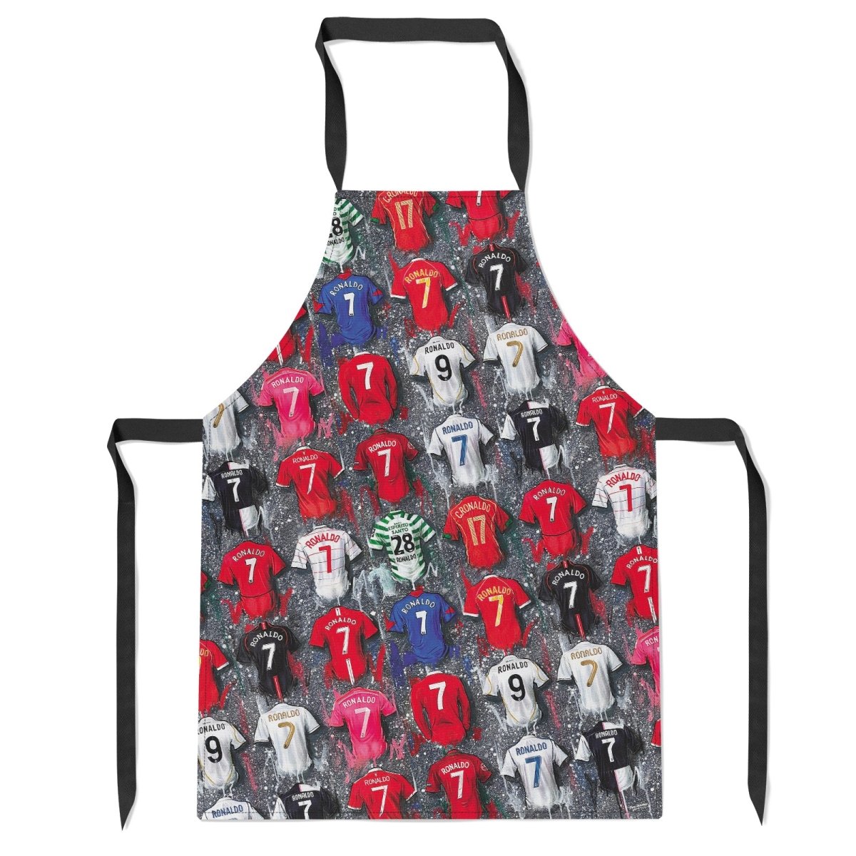 Ronaldo Shirts - A CR7 Collection Apron - Terry Kneeshaw Art