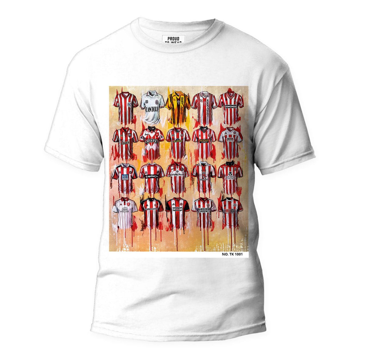 Sheffield United a T Shirt Collection - Terry Kneeshaw Art