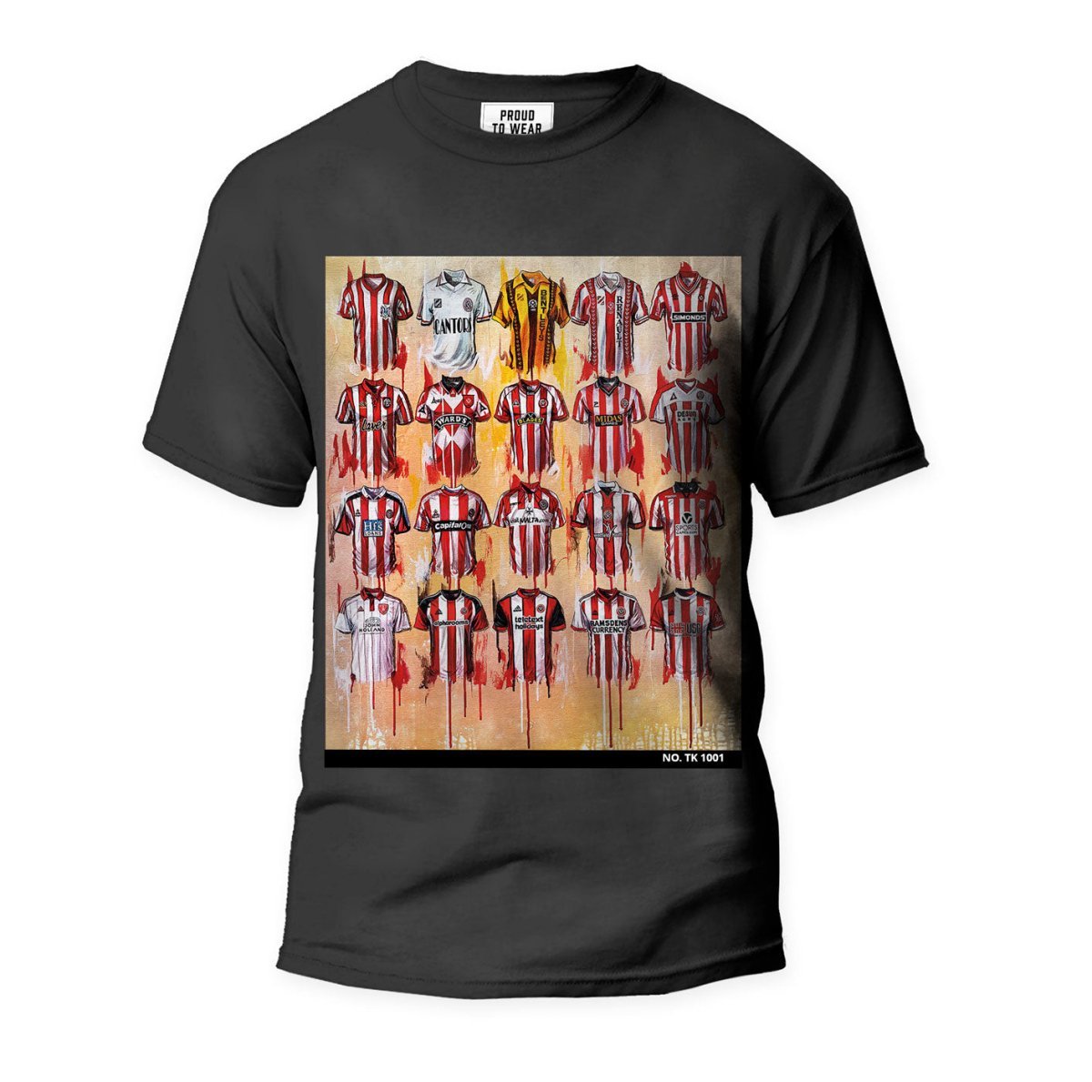 Sheffield United a T Shirt Collection (Sale) - Terry Kneeshaw Art