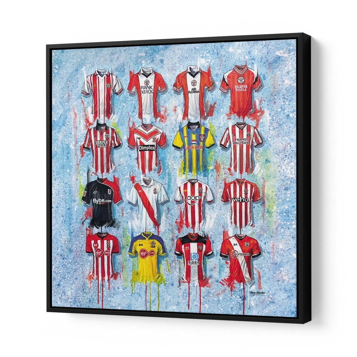 Southampton Shirts - 20x20 Canvas (Sale) - Terry Kneeshaw Art