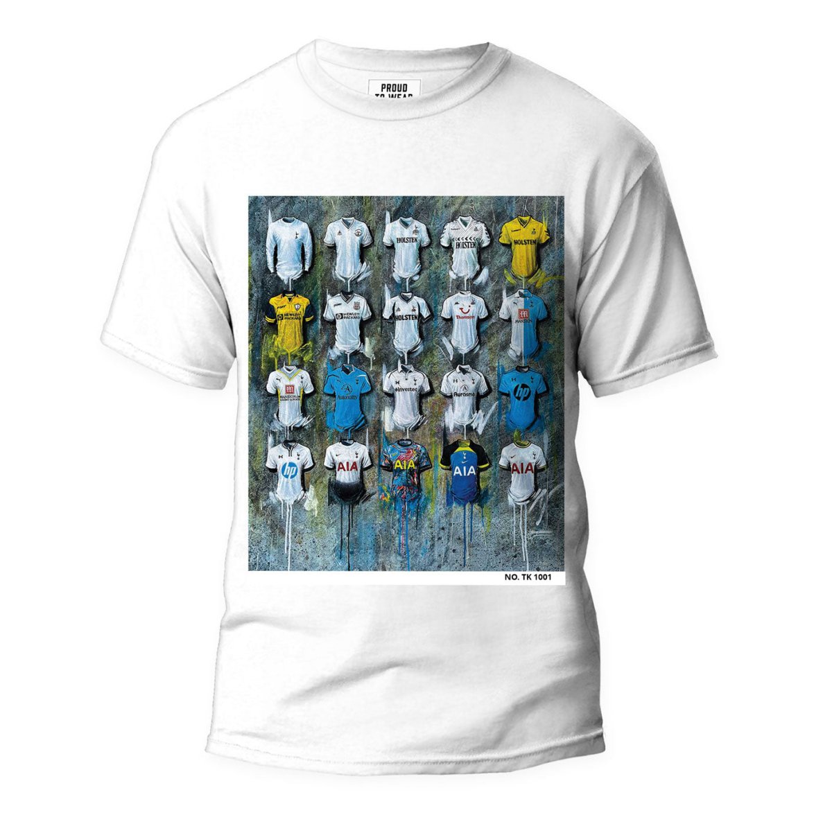 Spurs FC 2022 Collection T Shirt - Terry Kneeshaw Art