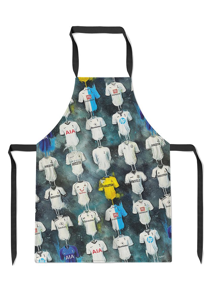 Spurs Shirts - A Lilywhites Collection Apron - Terry Kneeshaw Art