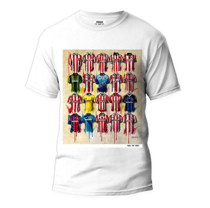 Stoke City FC a Potters T Shirt Collection - Terry Kneeshaw Art