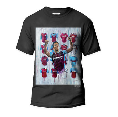 The Mr West Ham - T Shirt - Terry Kneeshaw Art