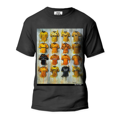 Wolves FC Collection T Shirt - Terry Kneeshaw Art