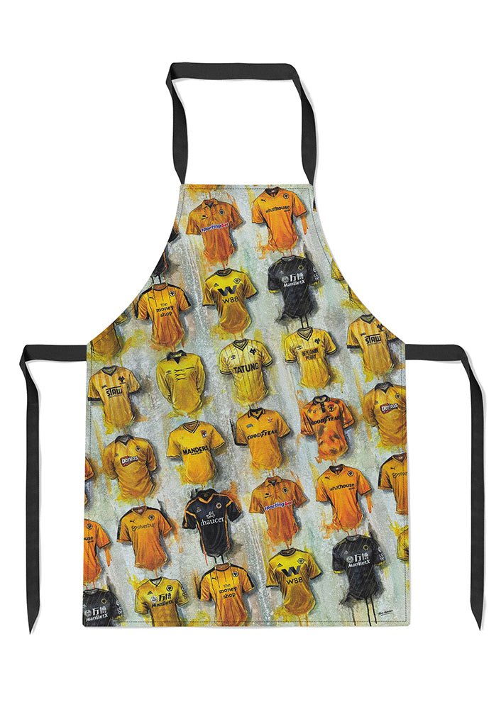 Wolves Shirts - A Wanderers Collection Apron - Terry Kneeshaw Art