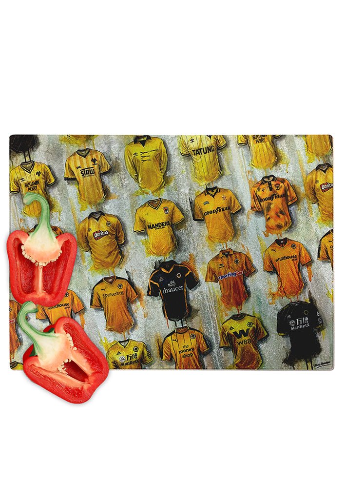 Wolves Shirts - A Wanderer's Collection Chopping Board - Terry Kneeshaw Art