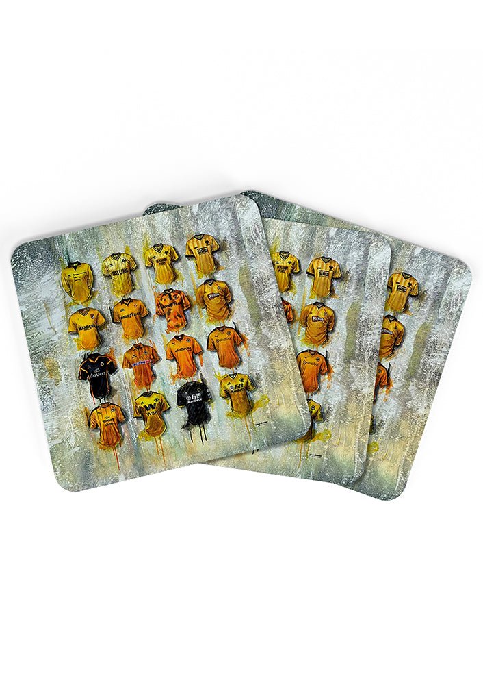 Wolves Shirts - A Wanderer's Collection Coasters - Terry Kneeshaw Art