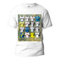 These one-of-a-kind Derby County T-shirts by Terry Kneeshaw feature his unique artwork for the team, with each shirt individually numbered. Available in sizes xxs to xxxl and a choice of black or white, these T-shirts are a must-have for any fan of the club. With Kneeshaw's distinctive style, these T-shirts capture the spirit and passion of the team and are sure to make a statement wherever they're worn. Get yours now!