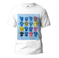 These Everton T-shirts from Terry Kneeshaw feature his unique artwork for the team and come in black or white color options in sizes ranging from xxs to xxxl. Each shirt is one-off and individually numbered. The designs showcase the team's iconic crest and colors, making them perfect for any Everton fan. These stylish T-shirts are perfect for casual wear and will make a great addition to any supporter's wardrobe.