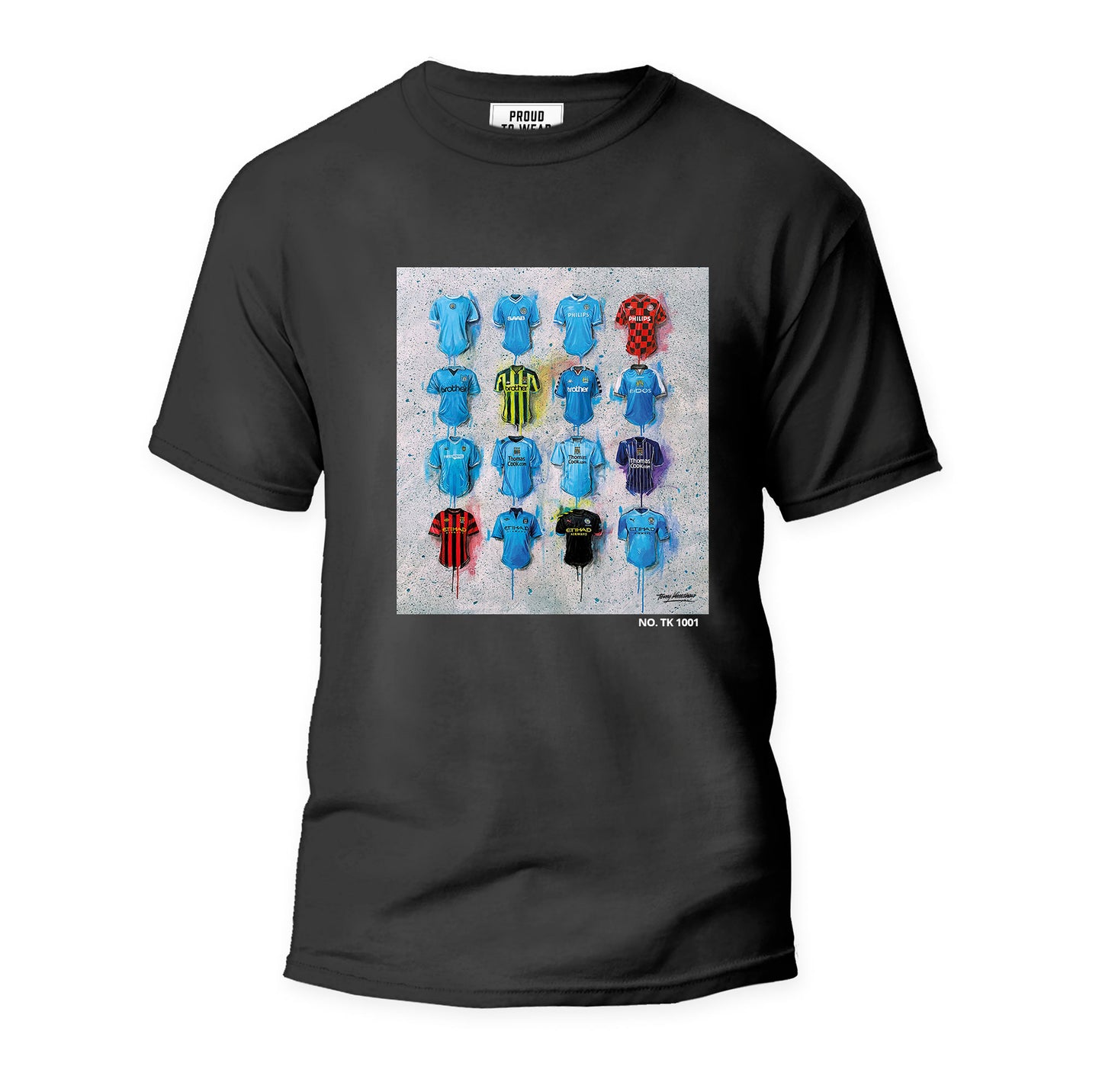 Man City FC A Sky Blues Collection T Shirt